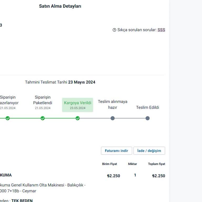 Decathlon Kayıp Olan Ürün