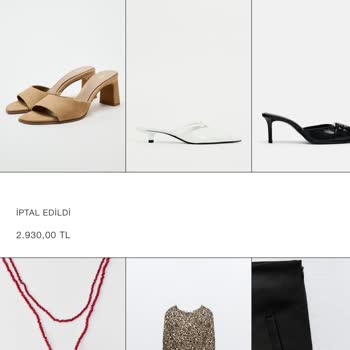 Zara Online Siparişimi İptal Ettiği Halde Ödeme İadesi Yapmadı