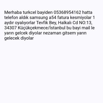Turkcell Şikayet Açtım Ben