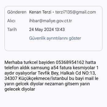 Turkcell Şikayet Açtım Ben