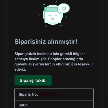 Shopier Üye Olmadan İade