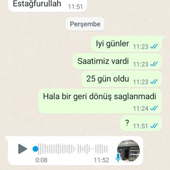 Armada Saat Saatin Tamir Süresi