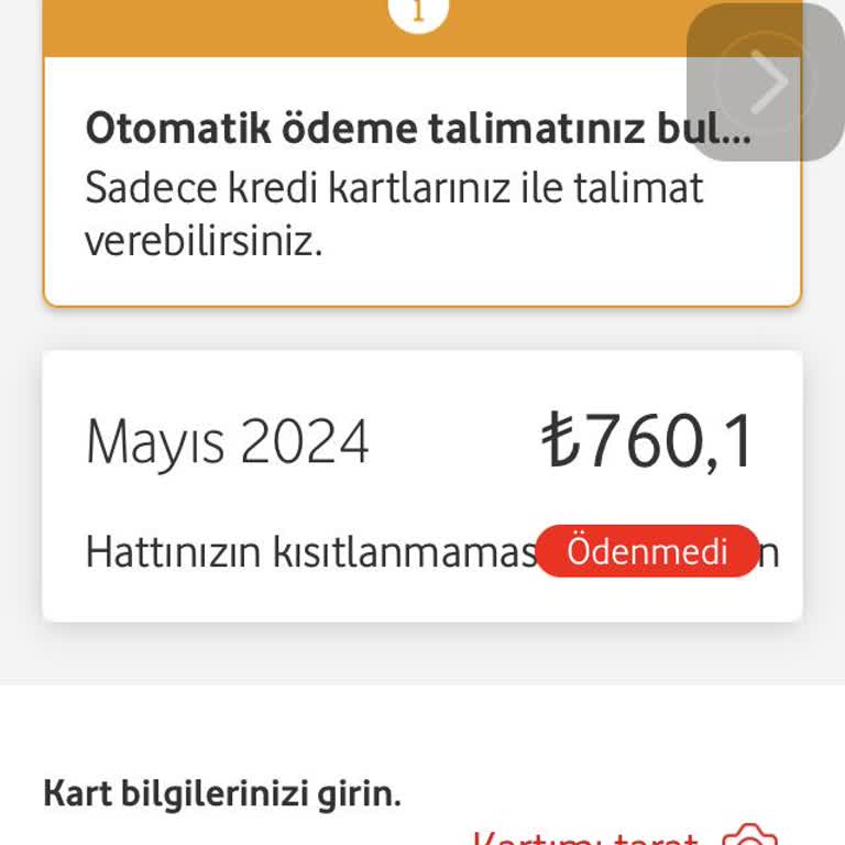 Vodafone Faturamı Ödedim Ödenmediği Söylüyorlar