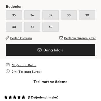 H&M Mağaza Stoğu Yanlış Bilgilendirmesi