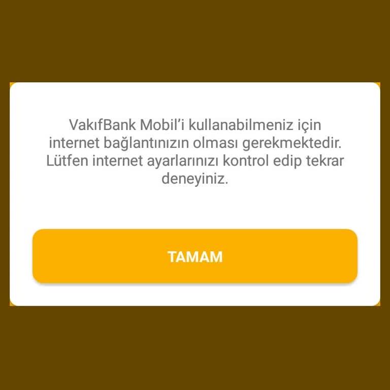 VakıfBank Mobil Bankacılık Şikayetleri