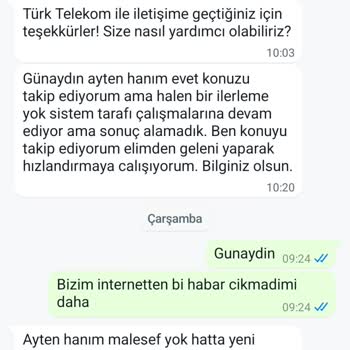 Türk Telekom 1 Aydır Nakil İşlemimi Halledemedi