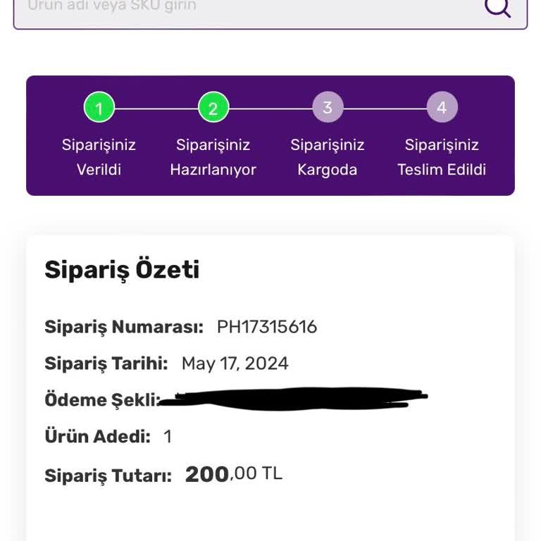 Gratis Online Siparişim Bir Haftadır Hazırlanıyor Gözüküyor
