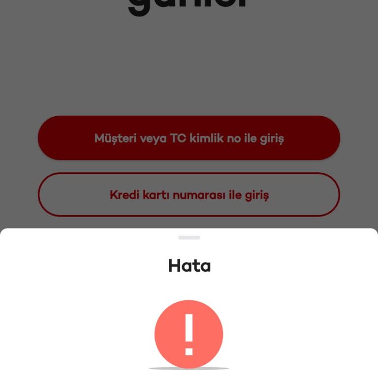 Akbank Mobile 2 Gündür Giremiyorum