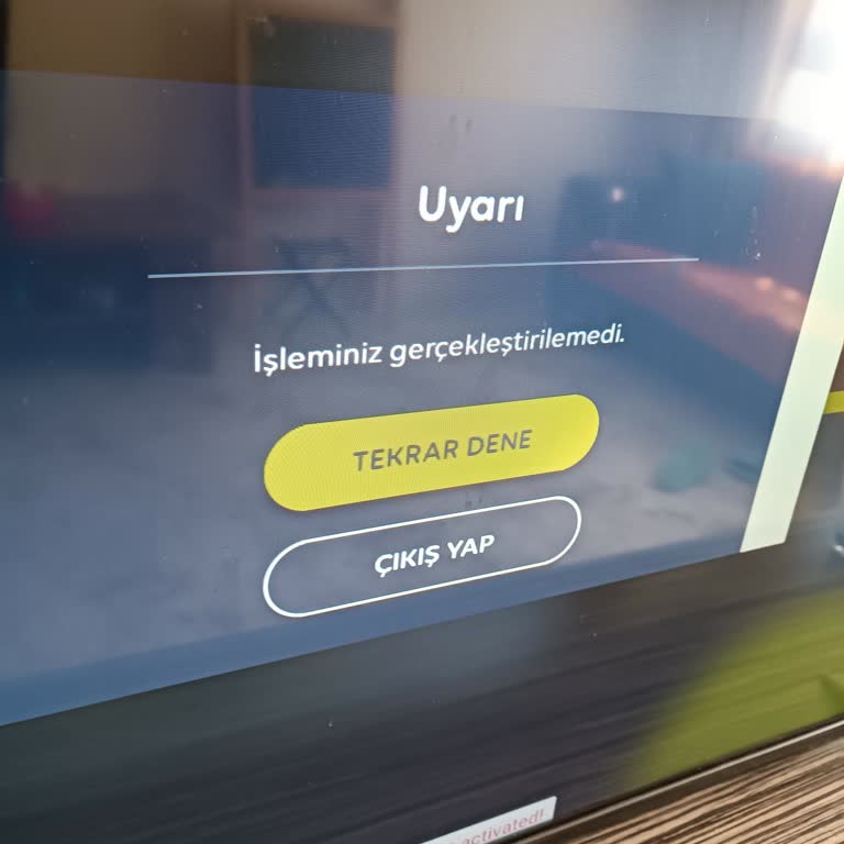 TV Plus İşlem Gerçekleştirilemedi Sorunu