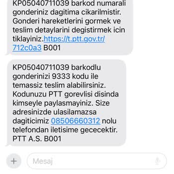 PTT Kargo Kargo Dağıtım Merkezi Şikayeti