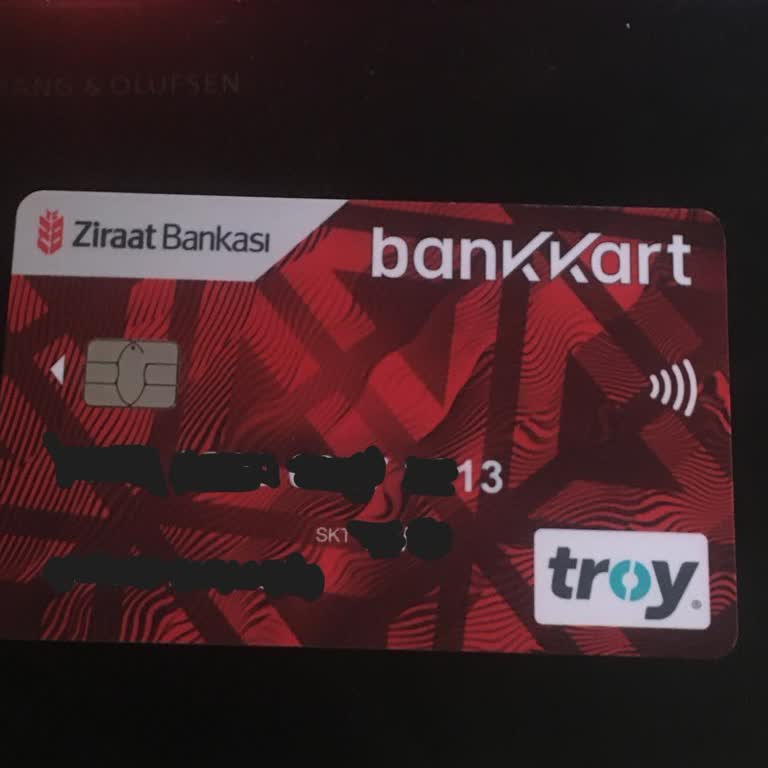 Ziraat Bankası Troy Ödeme Sistemli Kart Gönderdi. (Habersiz)
