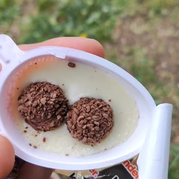 Kinder Çikolata Üzerinde Mantar Benzeri Üremeler.