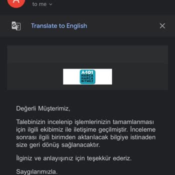 A101 Çalışan Bir Kargo İade Kodu Veremiyor!
