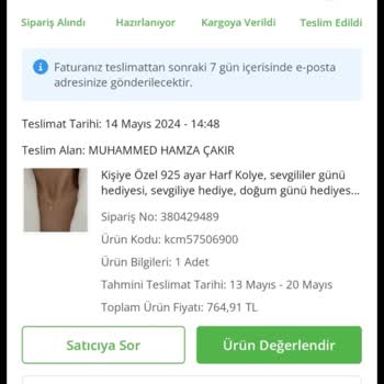 ÇiçekSepeti Hem Orijinal Olmayan Hem De Farklı Bir Ürün Gönderildi