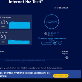 Superonline İnternet Kalitesi Çok Kötü