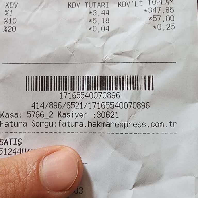 Hakmar Express Kasiyer Müşteri Tavrı