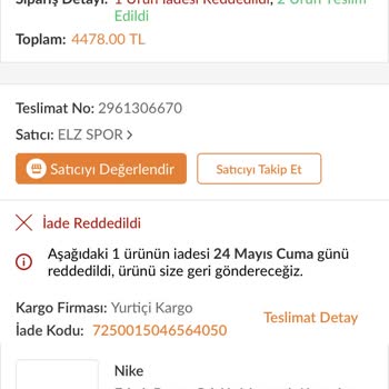 Trendyol Müşterilerini Oyalıyor Sorun Çözmüyor