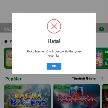 Bets10 Hesap Blokesi Ve Para İadesi Sorunu
