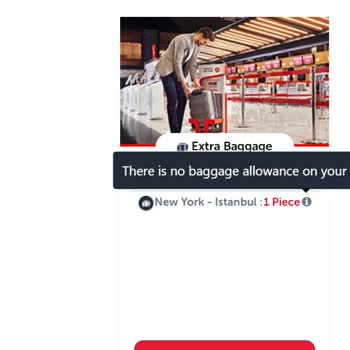 THY Webde Ve Uçuş Secimi Sayfasında Müşteriyi Yanıltıcı Bilgilendirme.