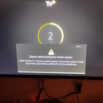 Turkcell TV+ Senkronizasyon Ve Ethernet Hatası