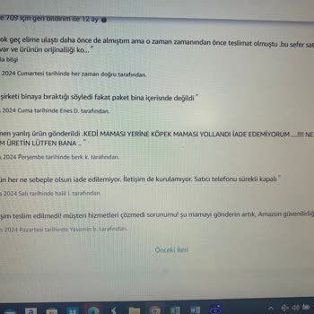 Amazon Mavireyon Ödemesi Yapılan Ürünleri Göndermiyor