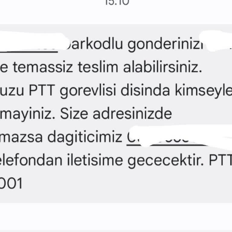 PTT Kargo Evde Olduğum Halde Evde Yok Diyor