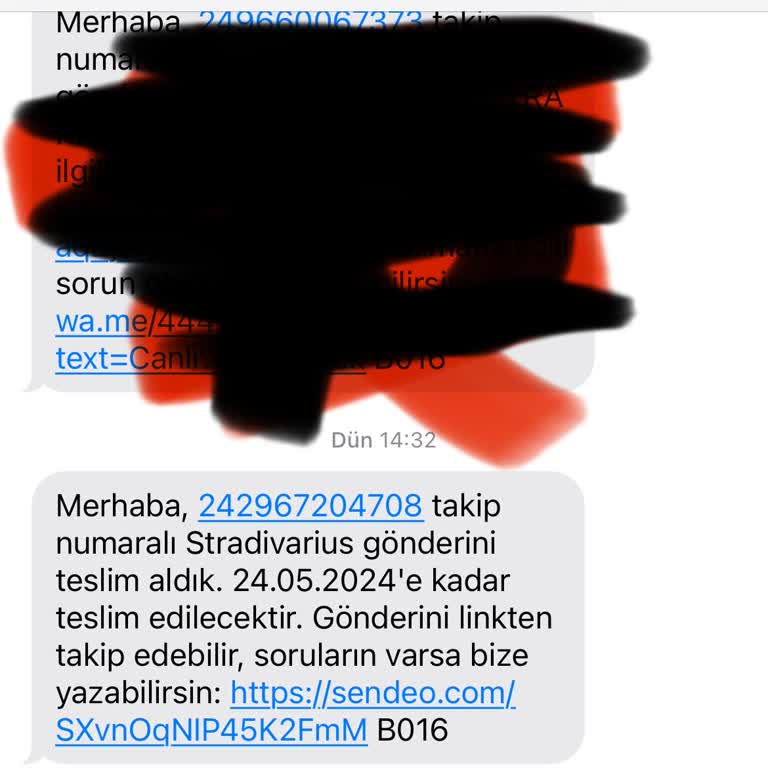 Stradivarius Ve Sendeo Kargo Problemi
