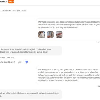 Hepsiburada-WORKAS Market Kullanılmış Ürün Hk