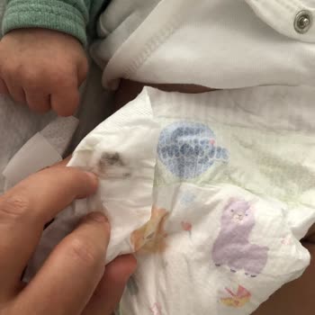 Molfix Bebek Bezinde Bilinmeyen Siyah Bir Şeyler Çıktı