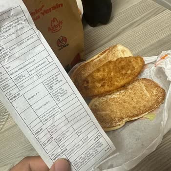 Getir Sürekli Yanlış Gönderilen Ürünler. Burger King Pişmanlıktır!