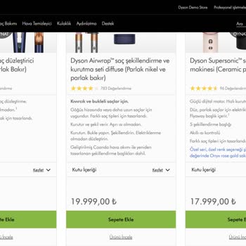 Dyson EFT Ve Havale Talebi Dikkat Gerçek Olmayan Site Sahte Stok!