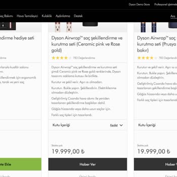 Dyson EFT Ve Havale Talebi Dikkat Gerçek Olmayan Site Sahte Stok!