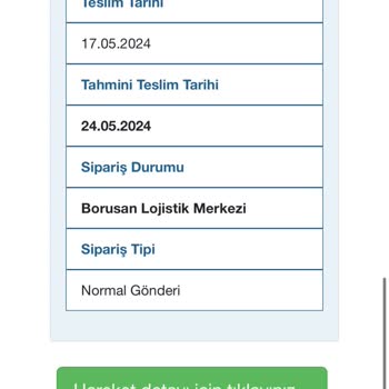 Borusan Lojistik Teslimat Tarihlerine Uygun Teslimat Yapmıyor.