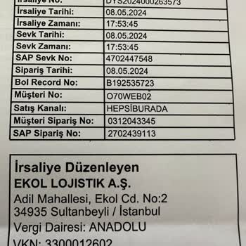 Dyson Türkiye Failed to Provide Corporate Invoice for My Purchase