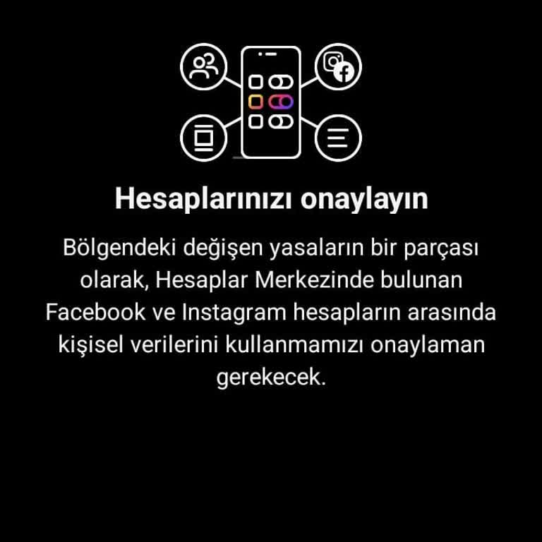 Instagram Gelen Uyarı