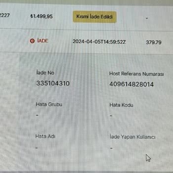 İmaj Butik İade Ödememi Yapmıyor!