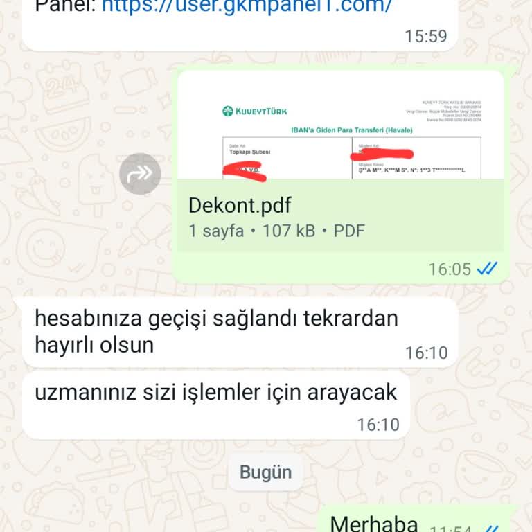 GKM Forex Paramı Geri Çekmek İstiyorum