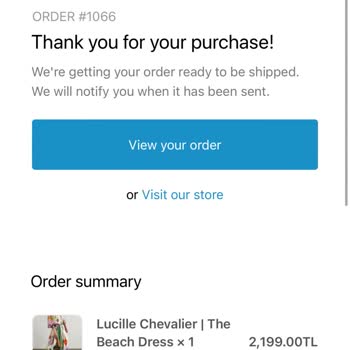 Lucille Chevalier Siparişimden Haber Yok