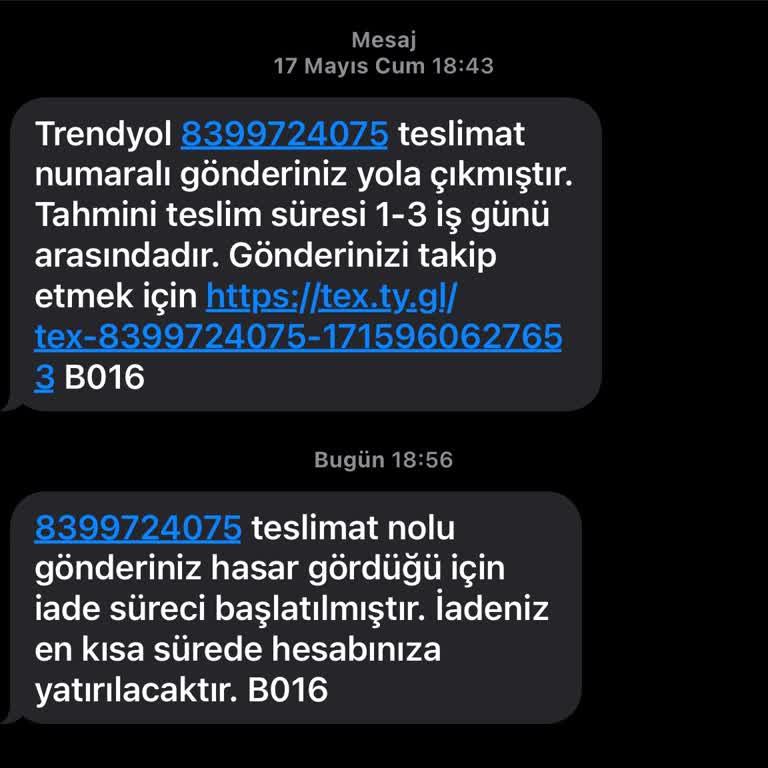 Trendyol Express Trendyol Müşterisini Mağdur Edemez.