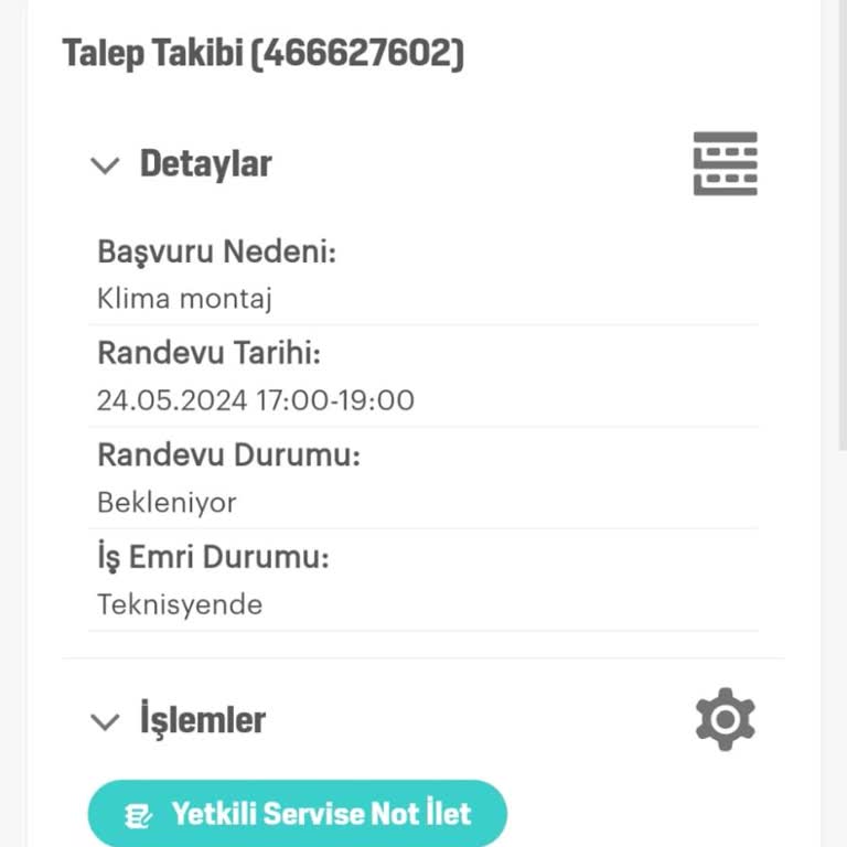 Arçelik Servisin Son Dakika Servisi İptal Etmesi