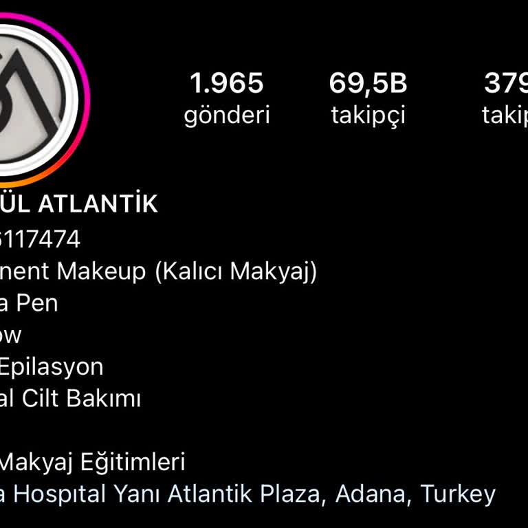 Songül Atlantik Güzellik Merkezi (Adana) Kalıcı Kaş Hüsranı!