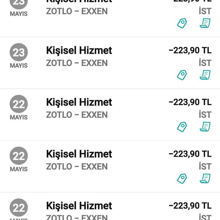 ZOTLO-Exxen Bir Ayda 6 Defa Üyelik Ücreti Kesti