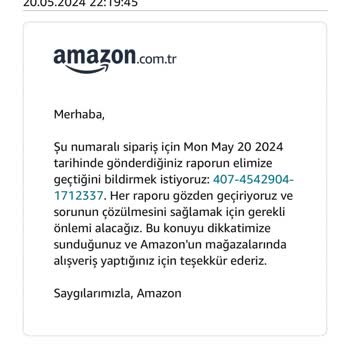 Amazon Ürünümün Akıbeti Ne Durumda