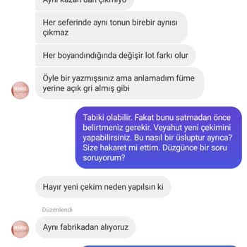 Behara Butik (Instagram) Müşteriyle Konuşma Adabından Yoksun Behara Butik