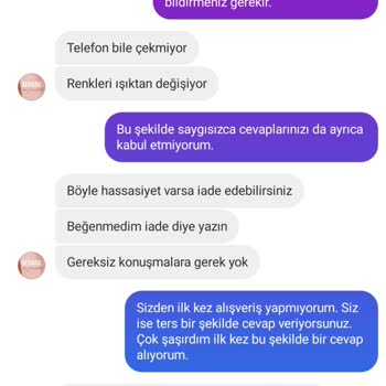 Behara Butik (Instagram) Müşteriyle Konuşma Adabından Yoksun Behara Butik