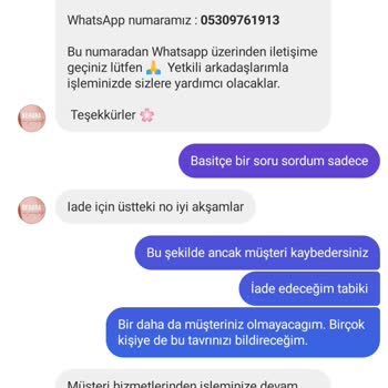 Behara Butik (Instagram) Müşteriyle Konuşma Adabından Yoksun Behara Butik