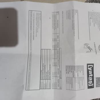 Yataş Firmasına Ait Ayıplı Mal