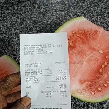 Hakmar Market'ten Aldığım Karpuzun Hayal Kırıklığı