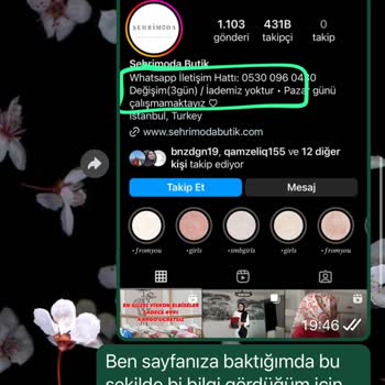 Şehri Moda Butik Şehrimoda İade Değişim