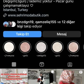 Şehri Moda Butik Şehrimoda İade Değişim